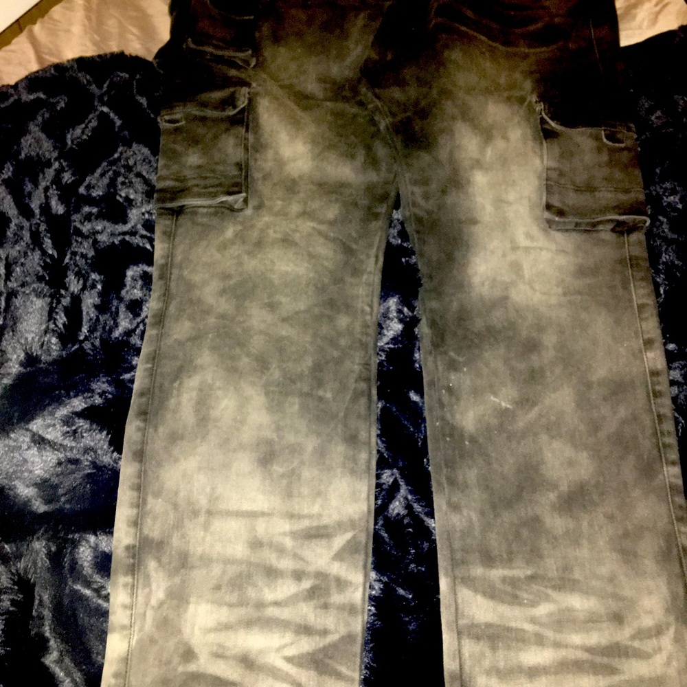 Mens Distress Jeans